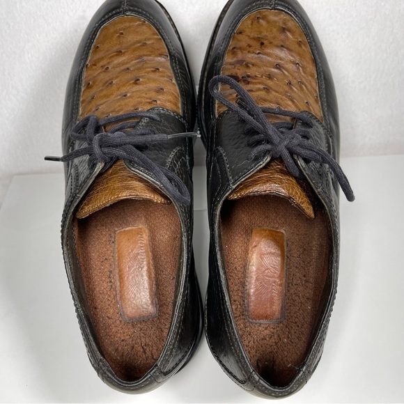 Tommy Bahama Pinehurst REAL Ostrich Mens Size 10 Golf Shoes RARE Bogey TG012 - Picture 8 of 14